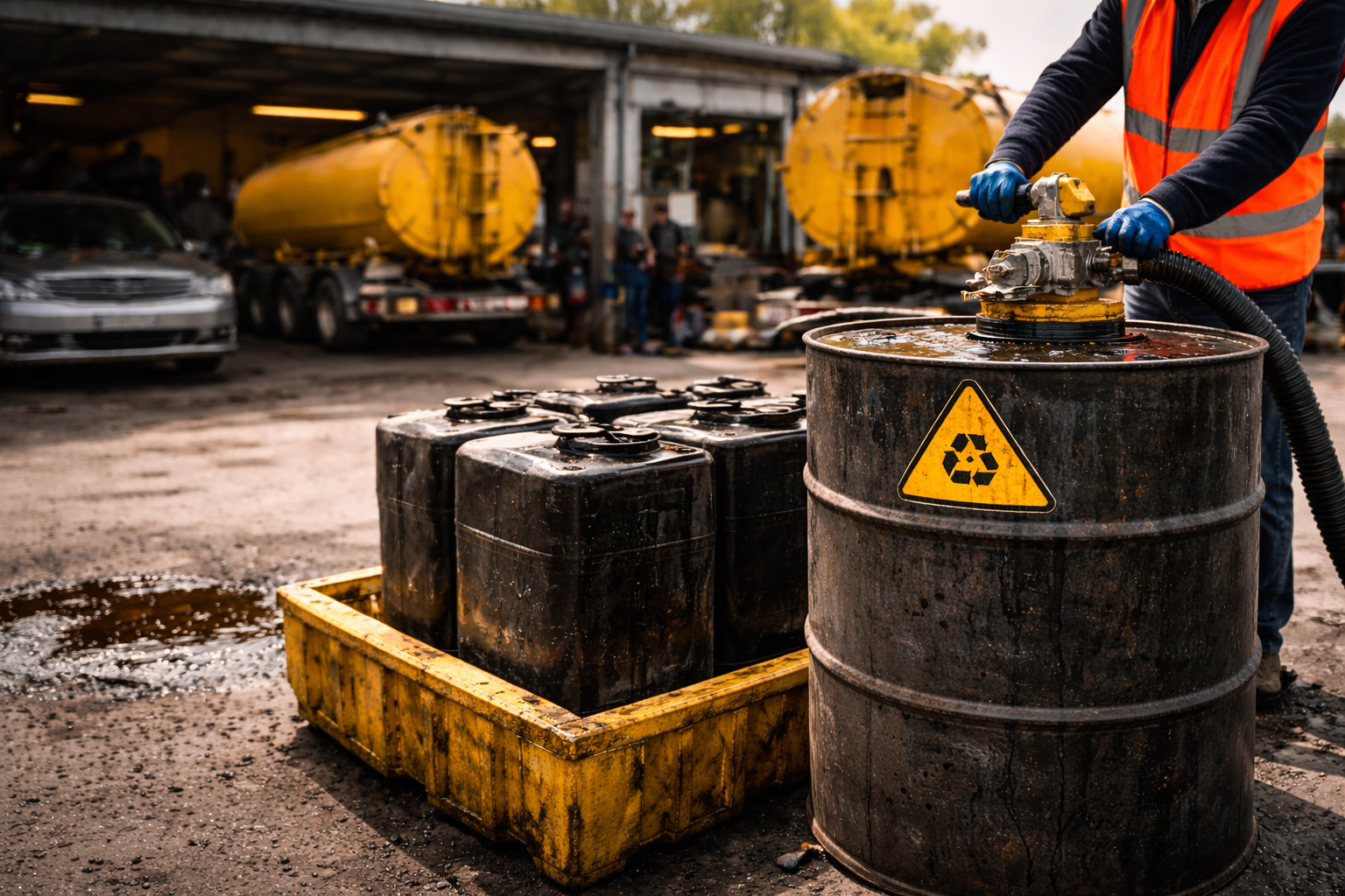 Waste Oil Disposal Laws in the UK: What Businesses Really Need to Know