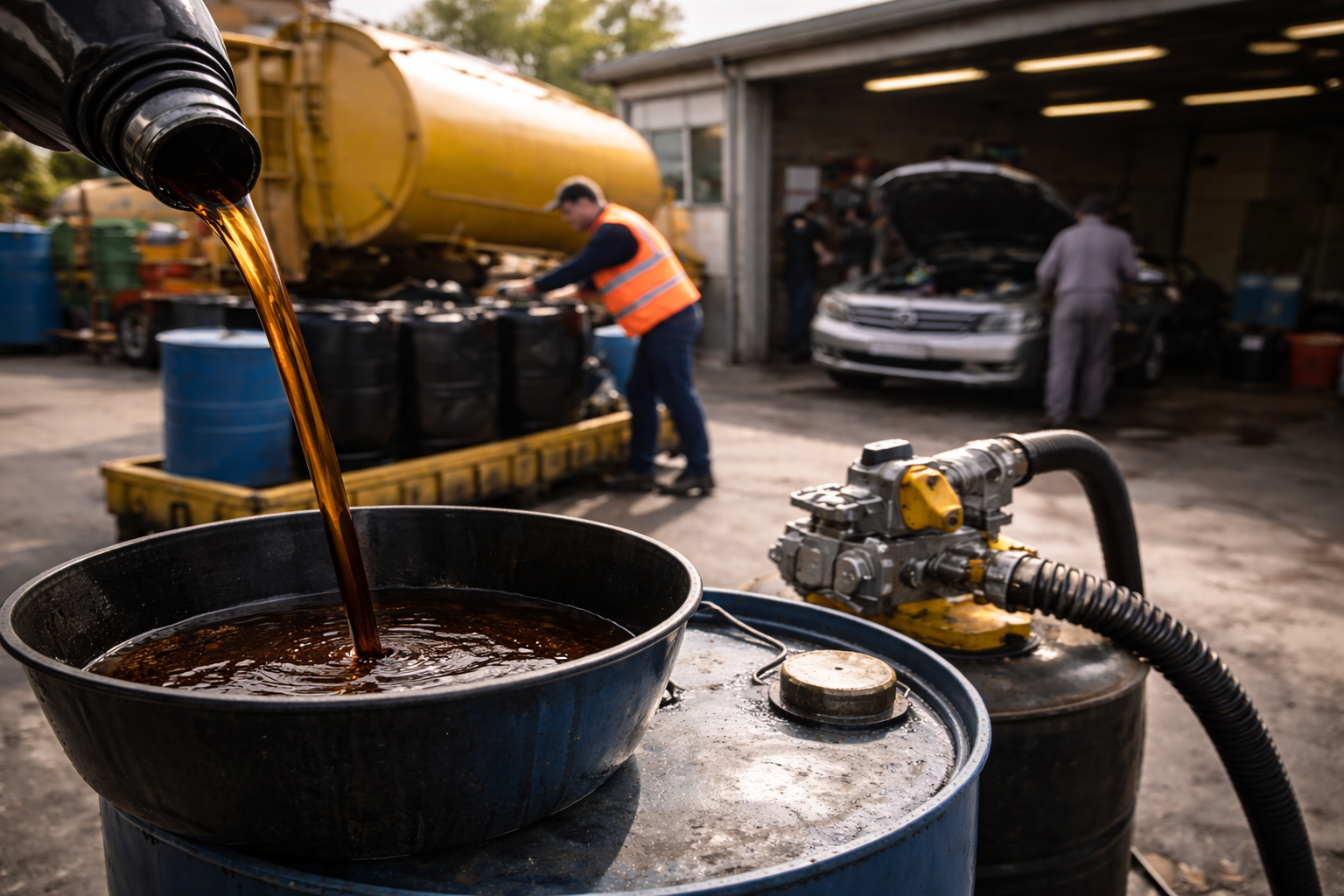 Waste Oil Collection for Businesses: What You Need to Know