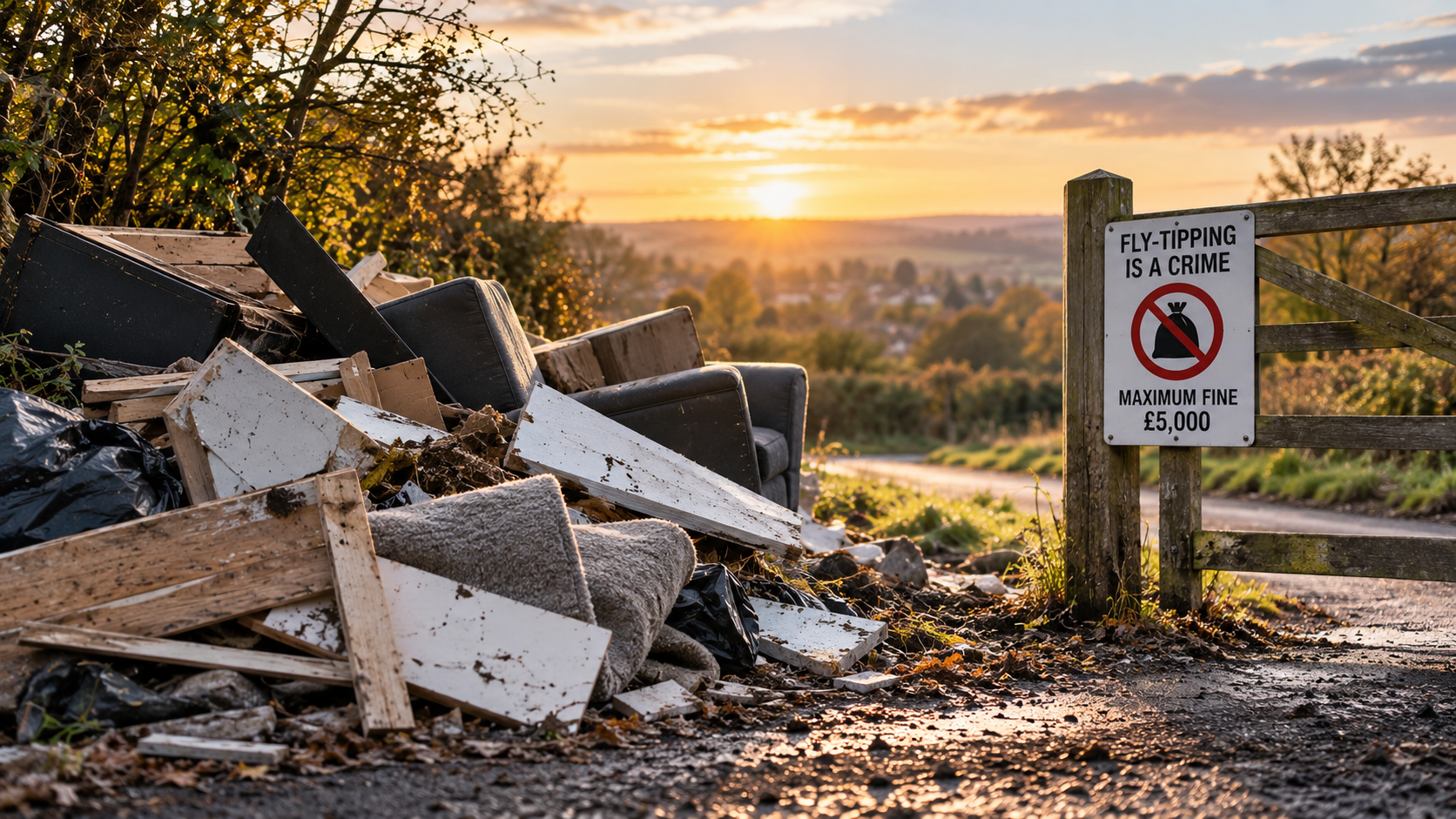 £5,000 fines for Fly-Tipping: Why Who Takes Your Waste Matters